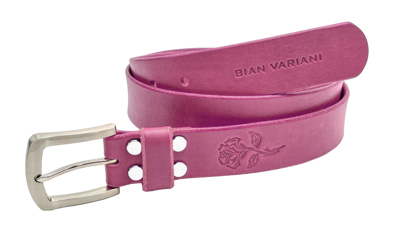 Variani Belt #VAR018, full-grain Italian leather belt handmade in Vancouver, Canada