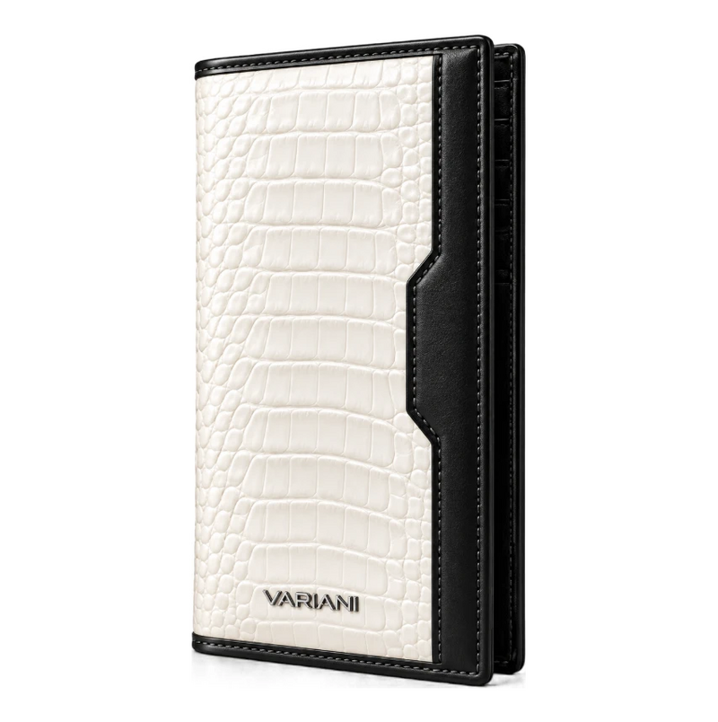 Variani Men's Wallet #WALLET, black and white men's wallet